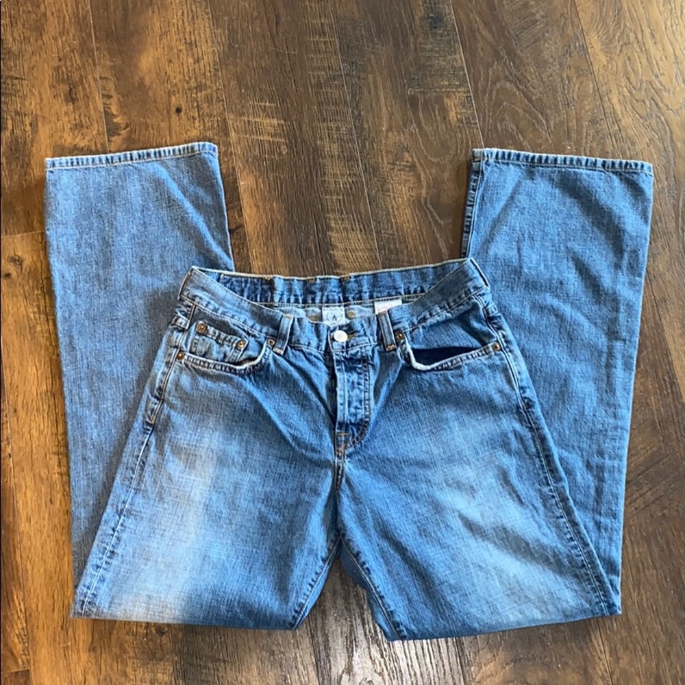 LUCKY Brand Straight Leg, Relaxed Fit, Button Fly Jeans Size 6/28~EUC!